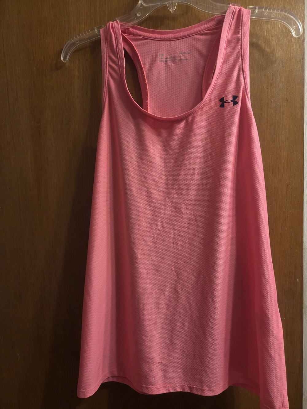 Under Armour Pink Performance Racerback Tank Top